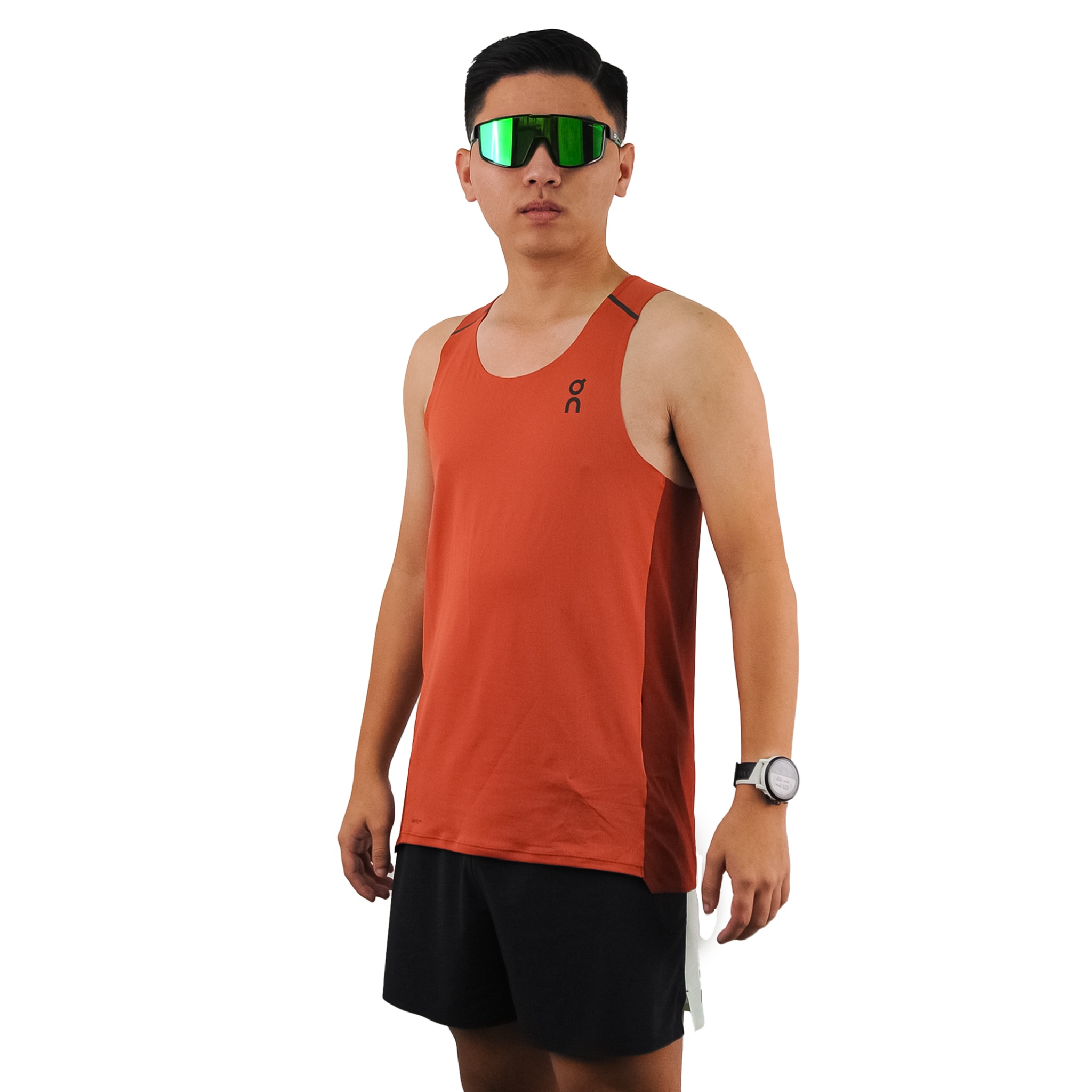 Áo Singlet Chạy Bộ Nam On Running Performance Tank - Auburn/Ruby