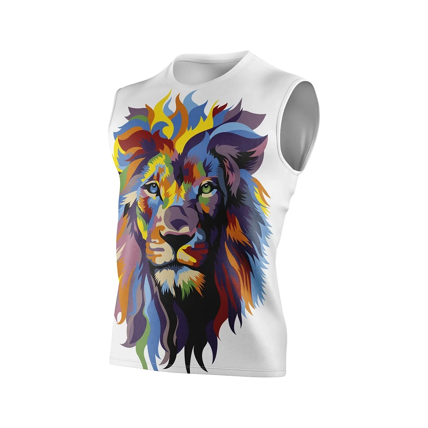 Áo Singlet Chạy Bộ Nam OTSO - Be A Lion