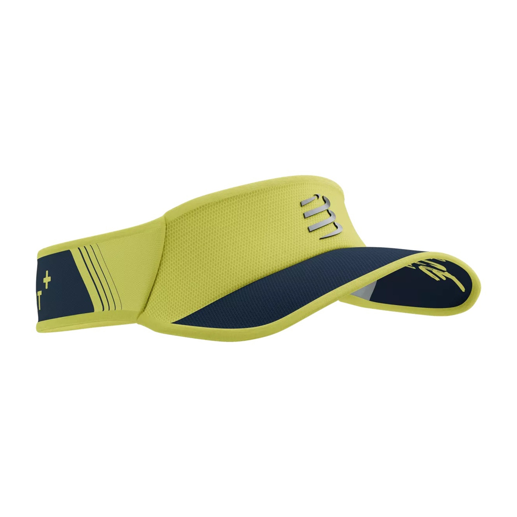 Mũ Chạy Bộ Compressport Visor Ultralight - Blues/Green Sheen