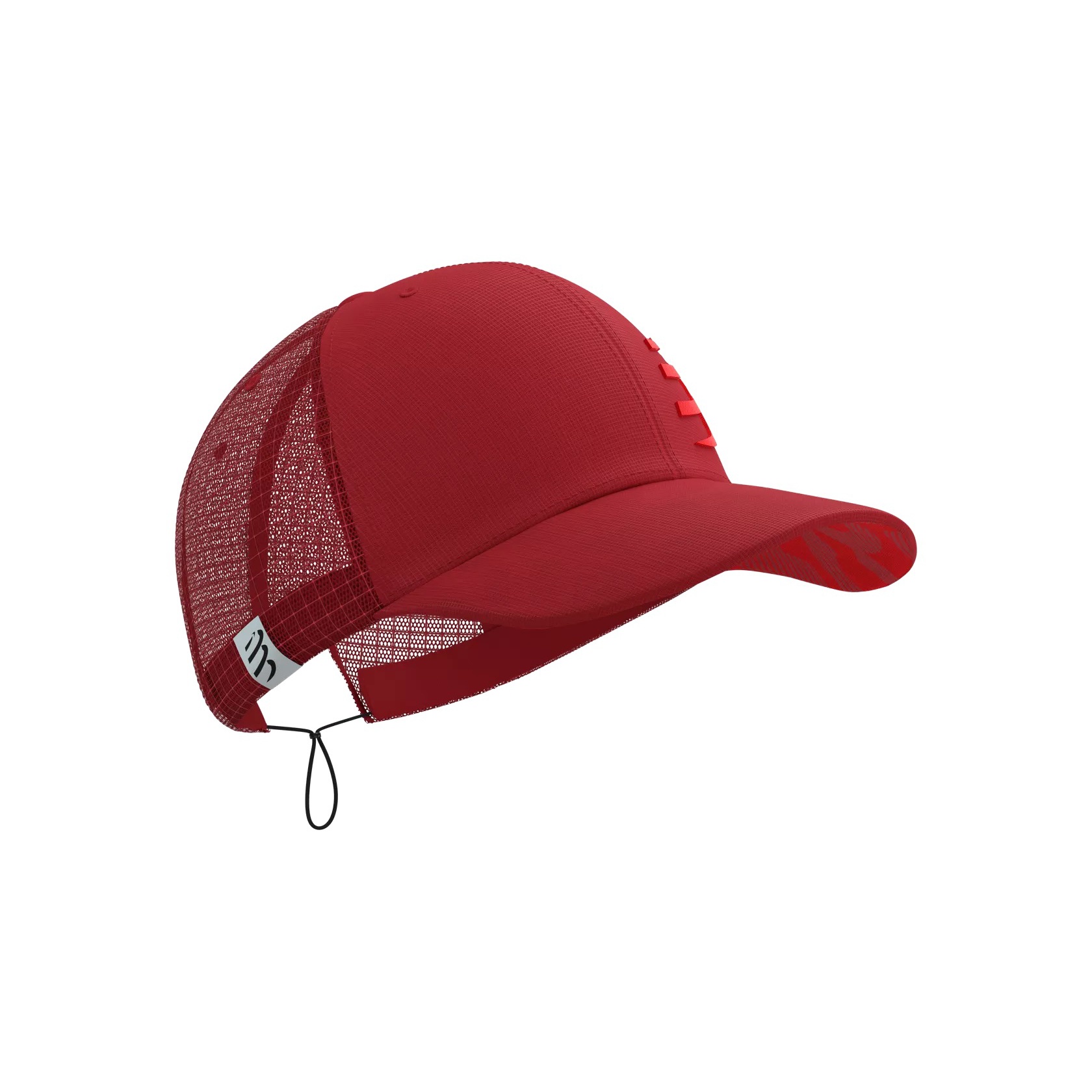 Mũ Chạy Bộ Compressport Racing Trucker Cap - Samba Red