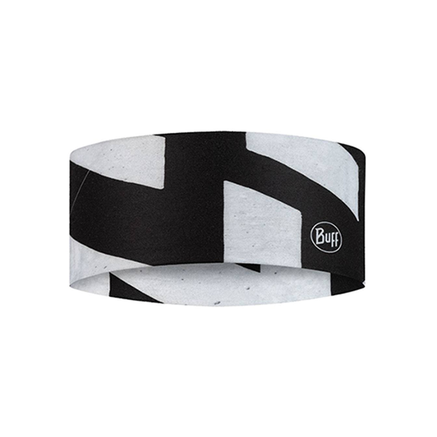 Băng Trán Chạy Bộ Buff Coolnet UV Wide Headband - Aktik Black