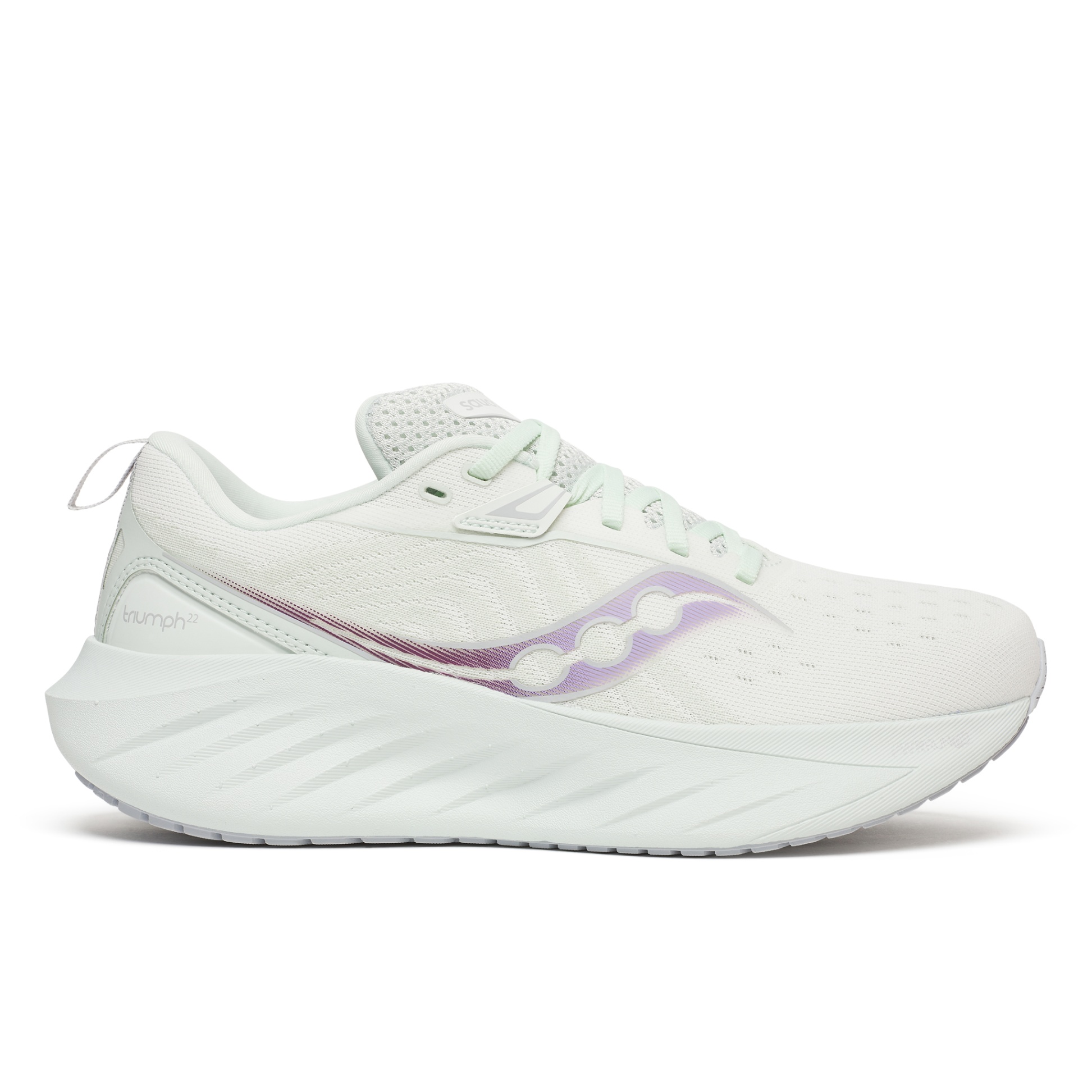 Giày Chạy Bộ Nữ Saucony Triumph 22 - White/Foam