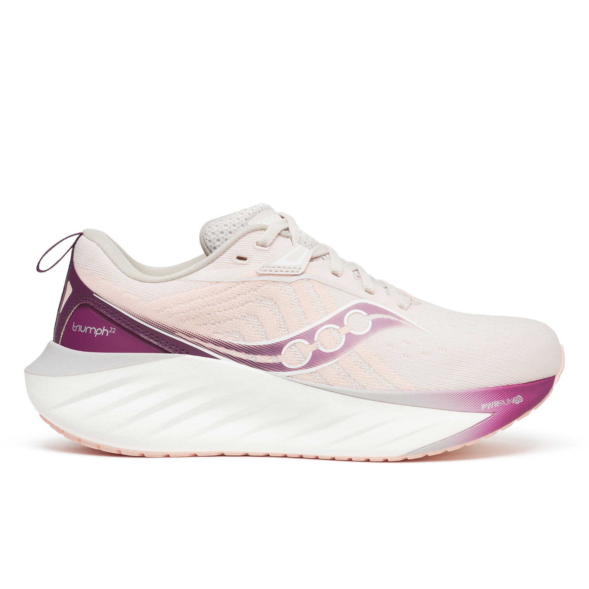 Giày Chạy Bộ Nữ Saucony Triumph 22 - Moon/Eggplant