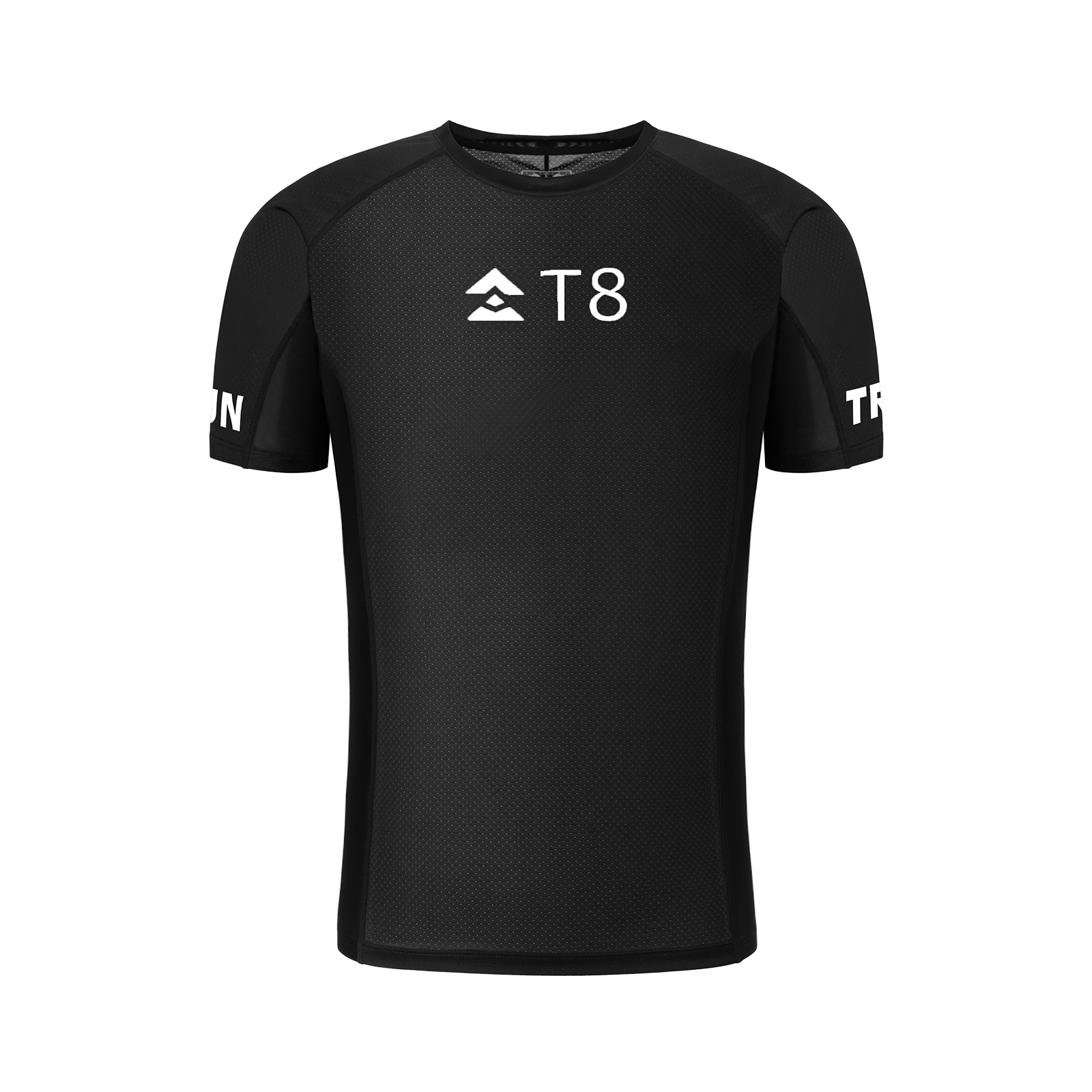 Áo Chạy Bộ Nam T8 Iced Tee Men - Pure Black VS2