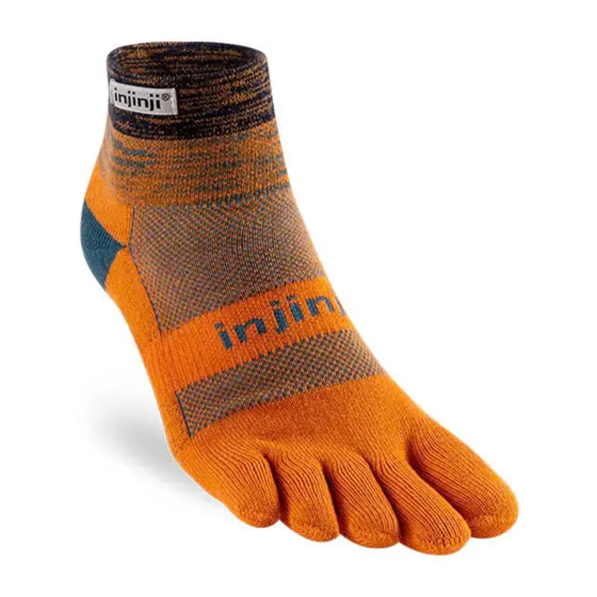 Tất Xỏ Ngón Injinji Trail Midweight Mini Crew - Harvest