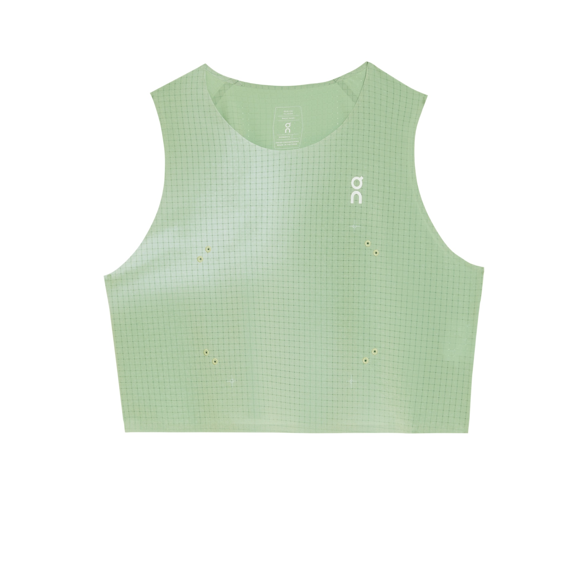 Áo Singlet Chạy Bộ Nữ On Running Pace Tank - Green