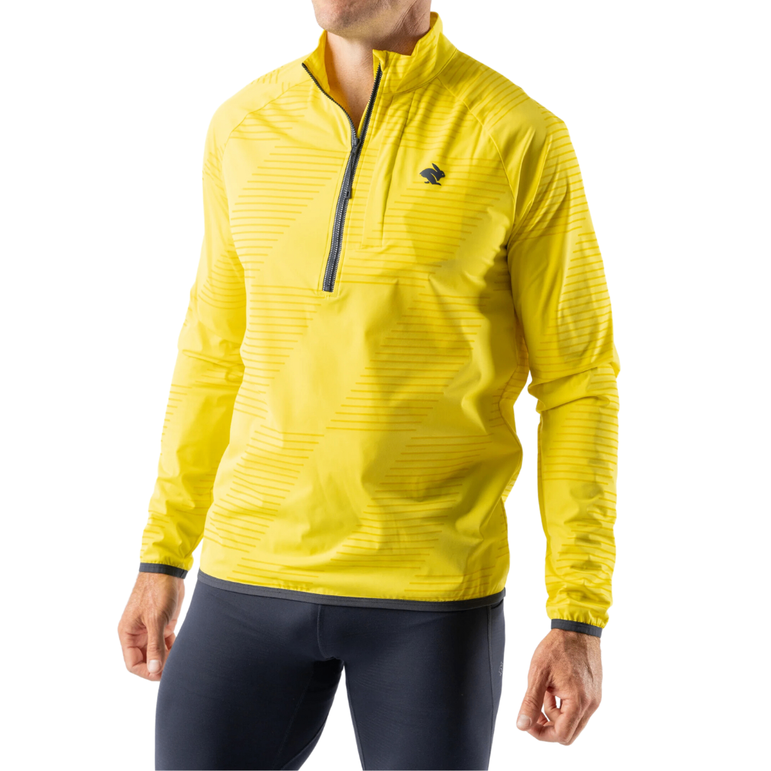 Áo Khoác Gió Chạy Bộ Nam Rabbit Swish Pullover 2.0 - Blazing Yellow