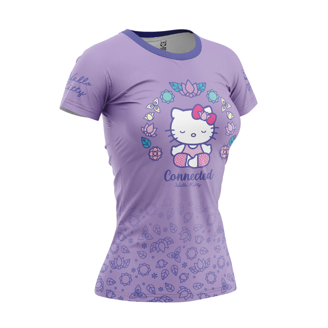 Áo chạy bộ Nữ OTSO - Hello Kitty Connected