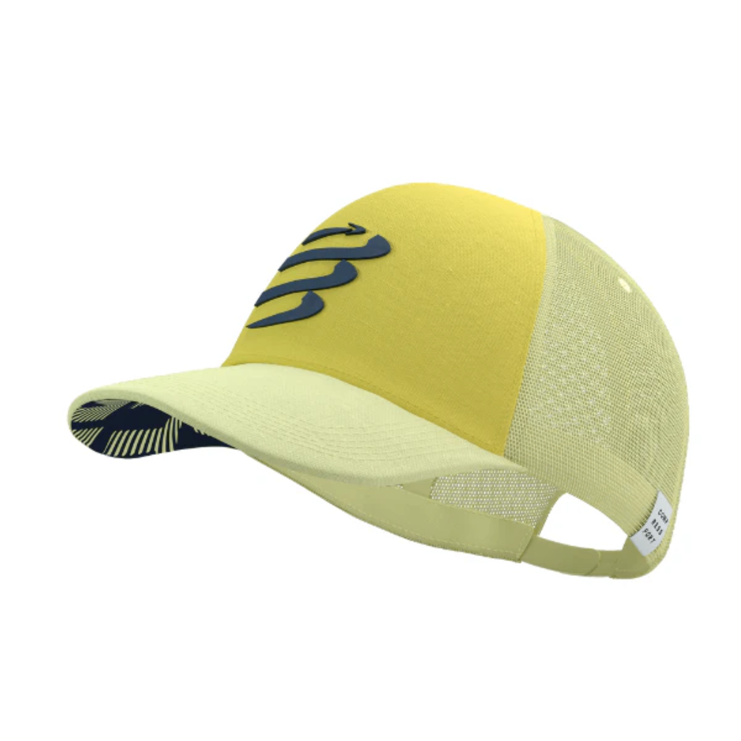 Mũ Chạy Bộ Compressport Trucker Cap - Mazie/Yellow