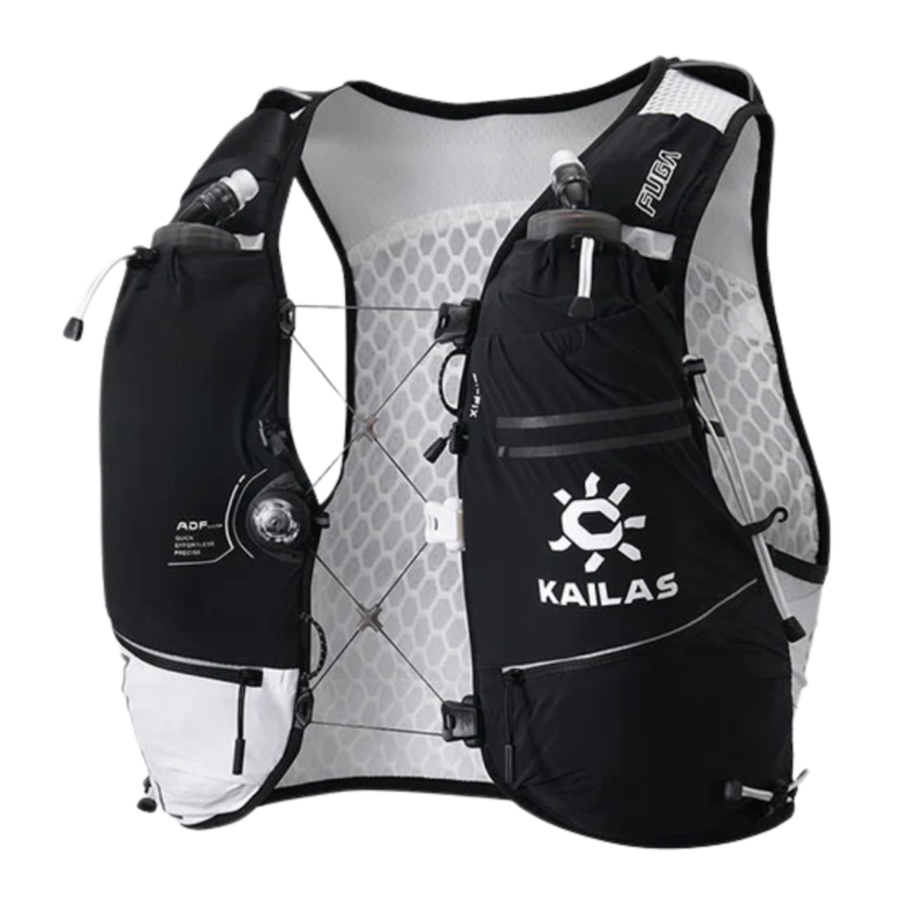 Vest Chạy Địa Hình Kailas Fuga Air 13 II - Black/White