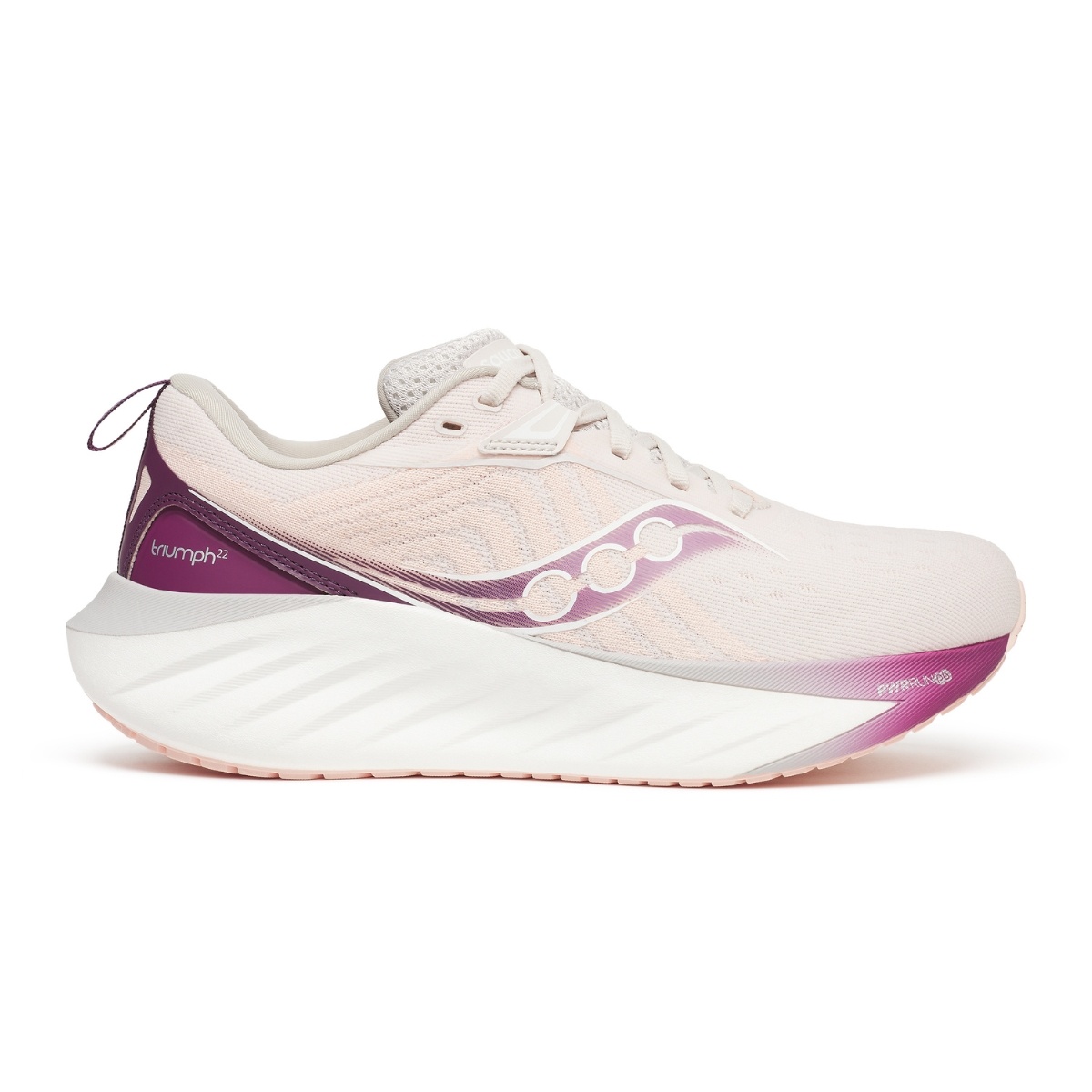 Giày Chạy Bộ Nữ Saucony Triumph 22 - Moon/Eggplant