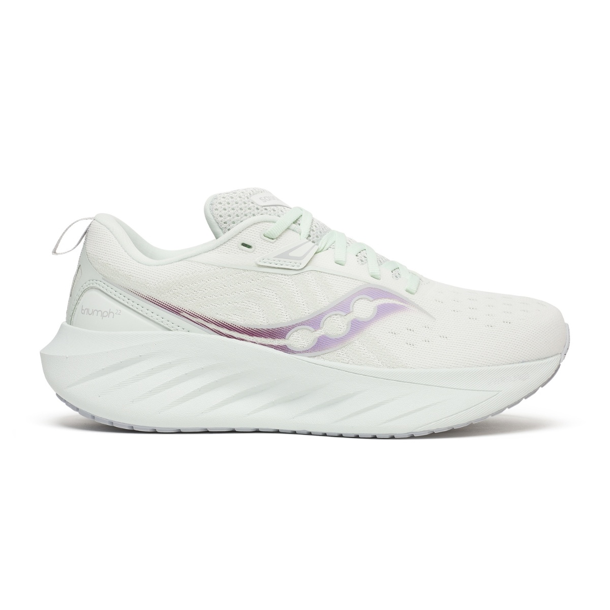 Giày Chạy Bộ Nữ Saucony Triumph 22 - White/Foam