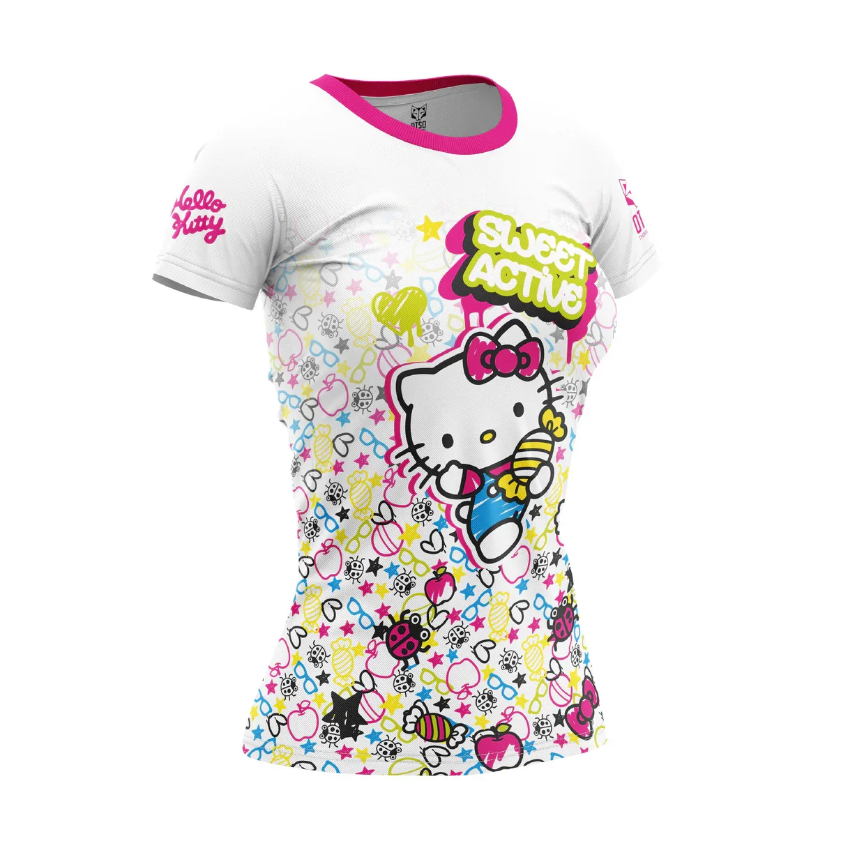 Áo Singlet Chạy Bộ Nữ OTSO - Hello Kitty Sweet