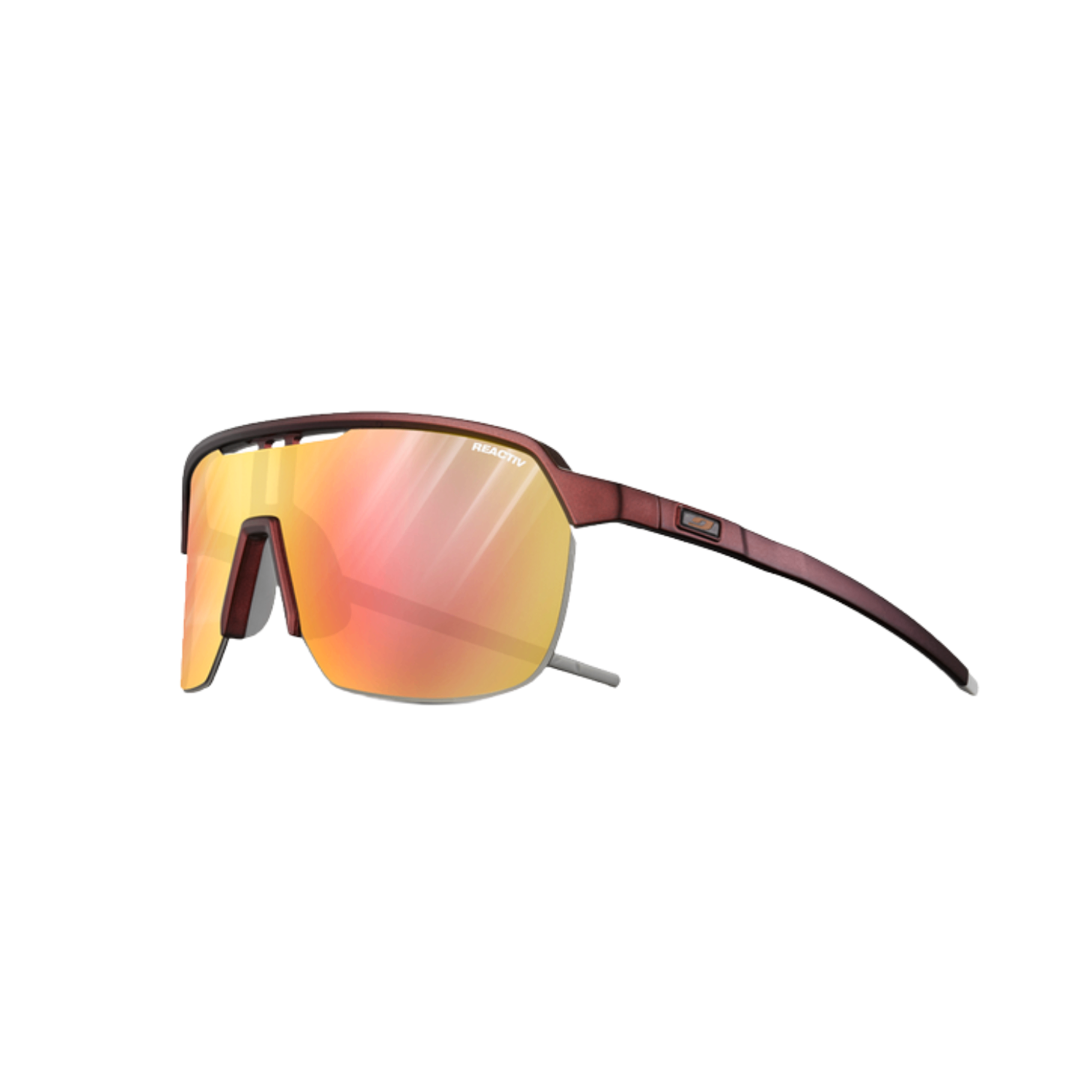 Kính Thể Thao Julbo Frequency - Burgundy/Light Grey - RV1-3LAGP