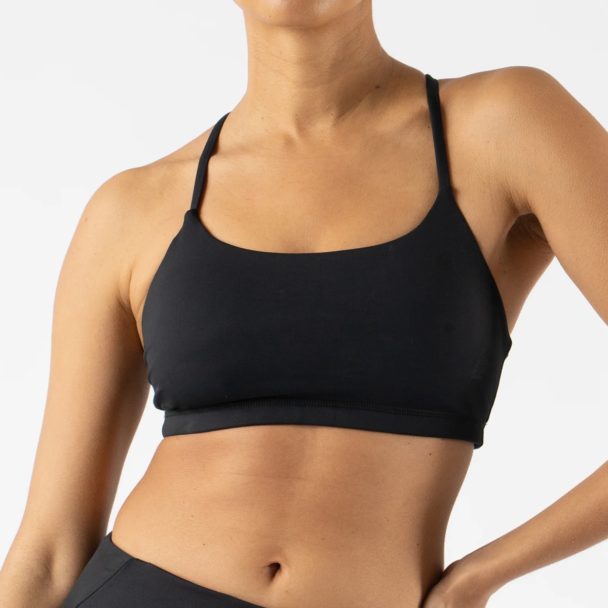 Áo Bra Chạy Bộ Nữ Rabbit Ez Bra-Vo - Black