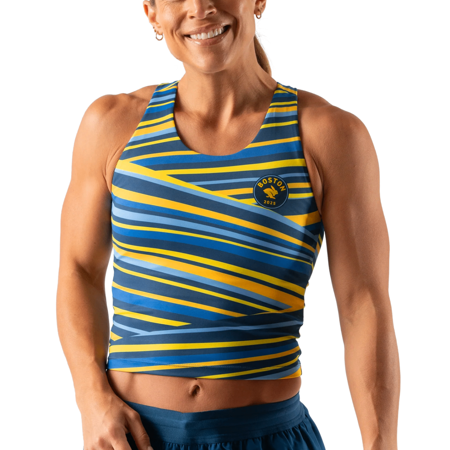 Áo Bra Chạy Bộ Nữ Rabbit Crusher Pocket Crop - Boston