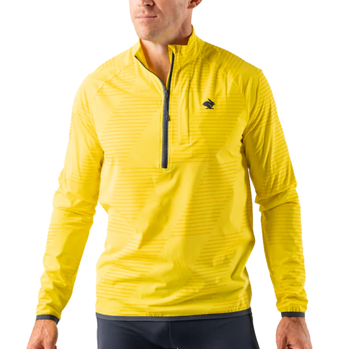 Áo Khoác Gió Chạy Bộ Nam Rabbit Swish Pullover 2.0 - Blazing Yellow