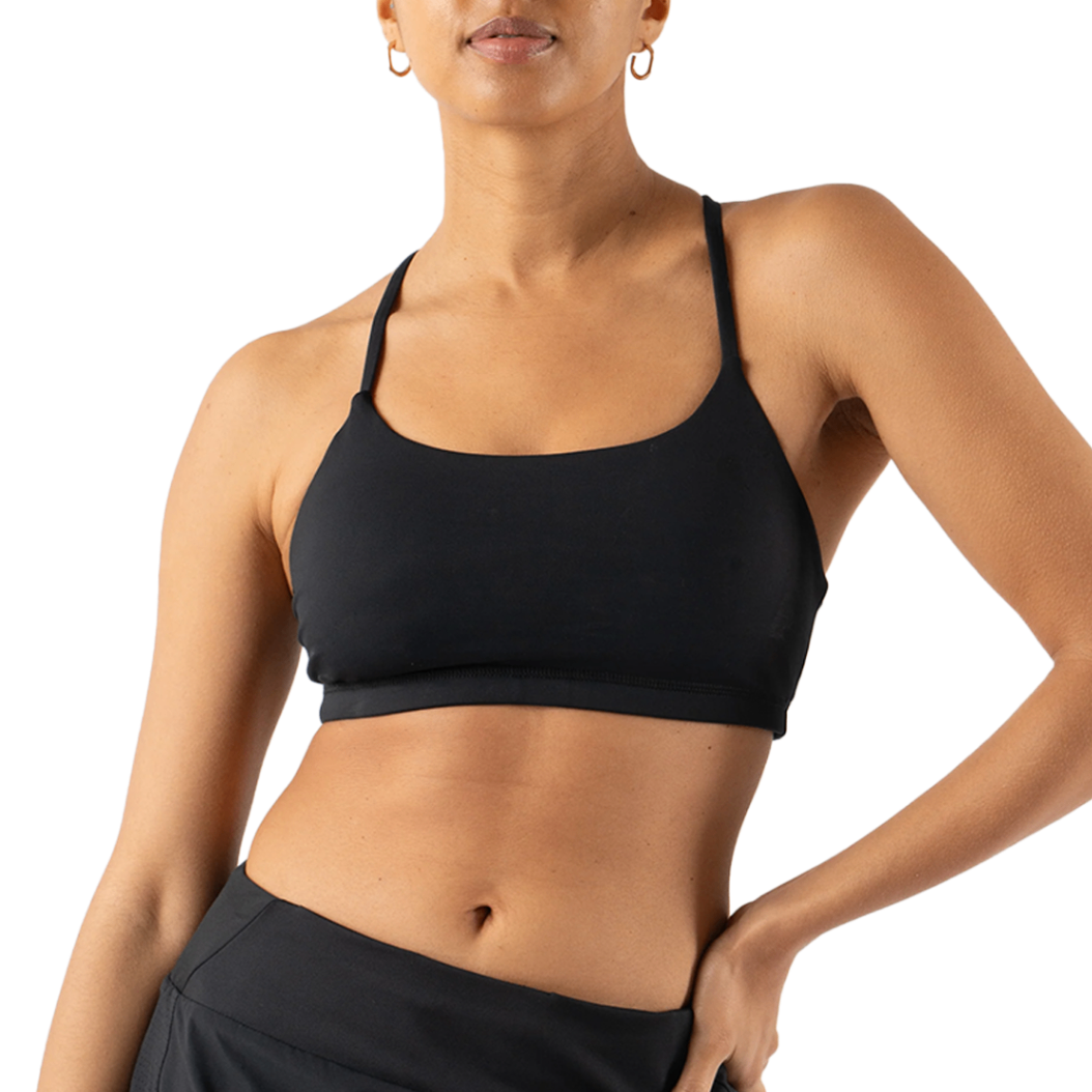 Áo Bra Chạy Bộ Nữ Rabbit Ez Bra-Vo - Black