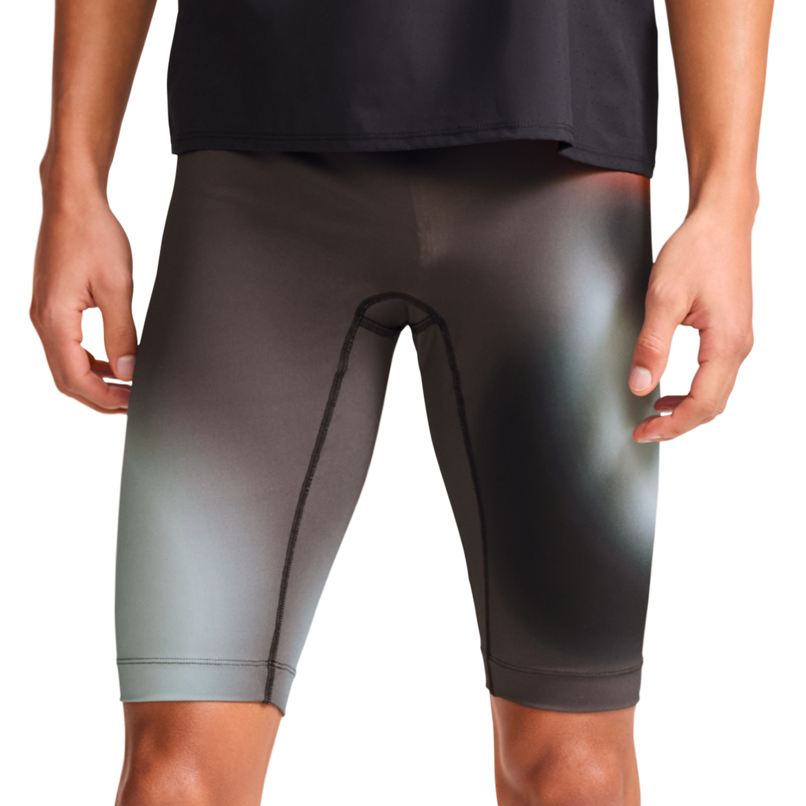 Quần Chạy Bộ Nam On Running Race Tights Half - Eclipse/Black