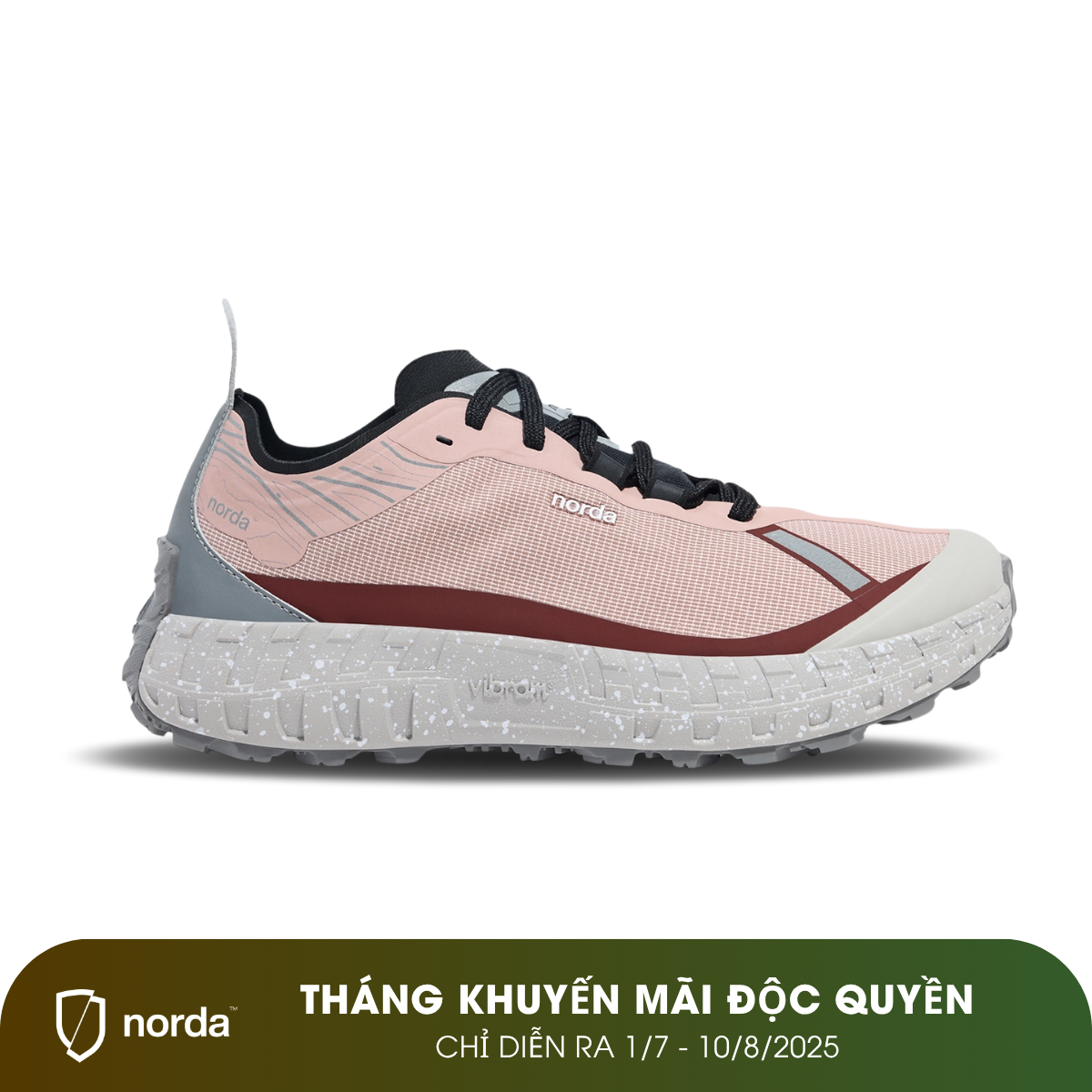 Giày Chạy Địa Hình Nam Norda 001 - Axolotl LTD