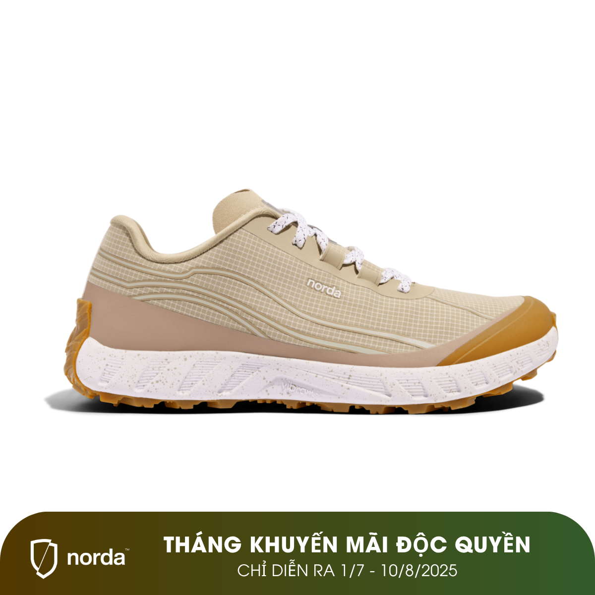 Giày Chạy Địa Hình Nam Norda 002 - Sand