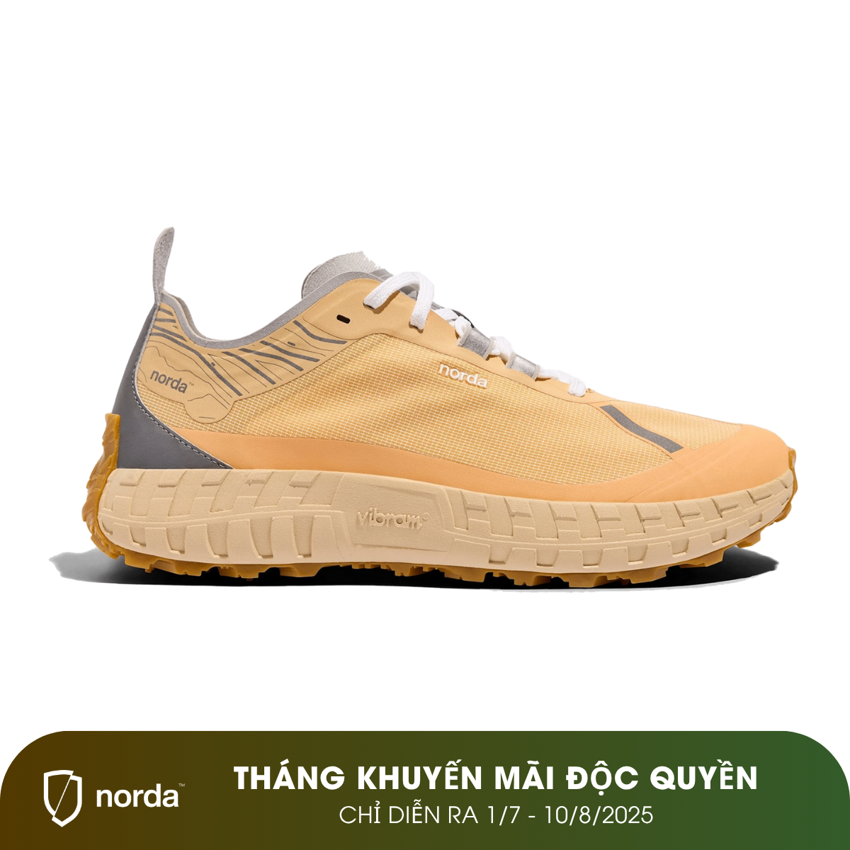 Giày Chạy Địa Hình Nam Norda 001 - Rhodotus