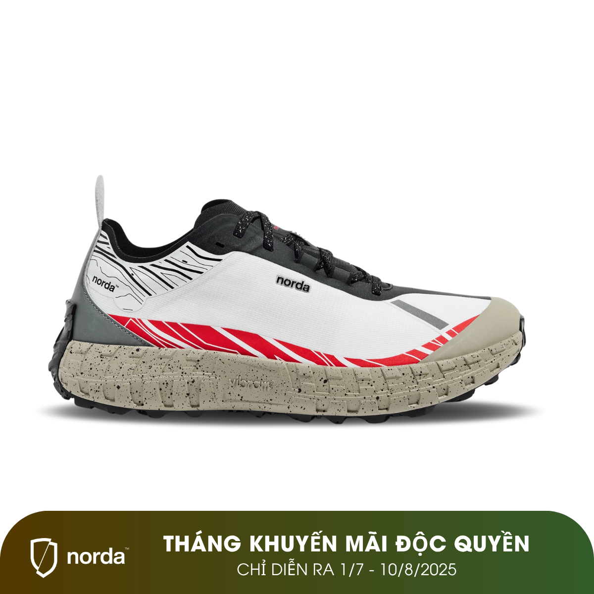 Giày Chạy Địa Hình Nữ Norda 001 - Magma