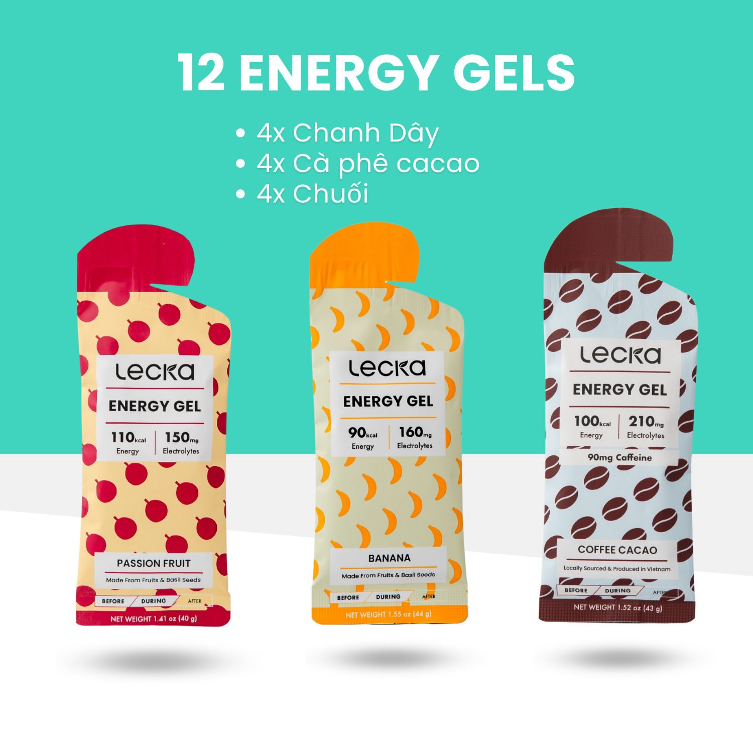 Gel Năng Lượng Lecka Energy Gel