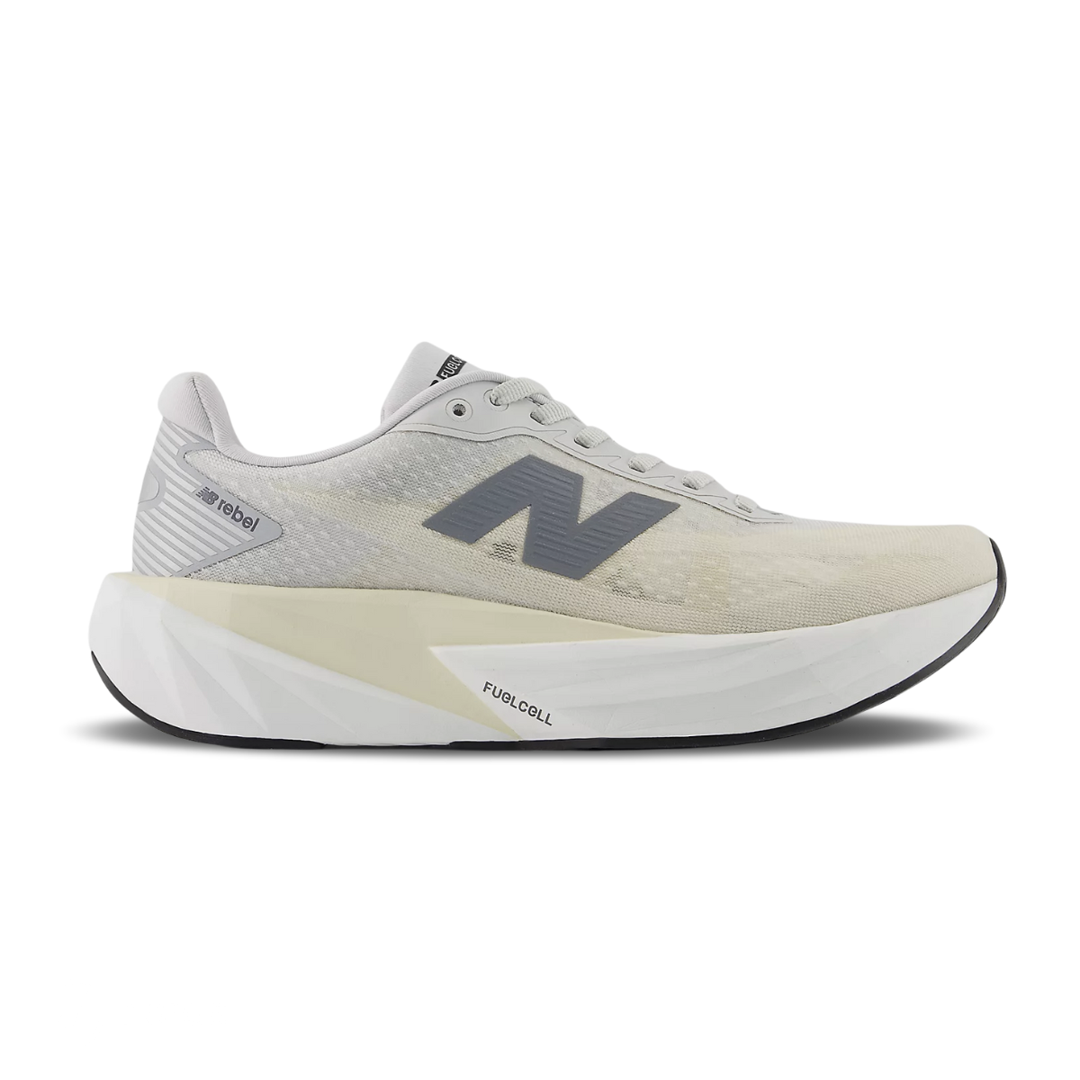 Giày Chạy Bộ Nữ New Balance FuelCell Rebel V5 - Linen/Grey Matter