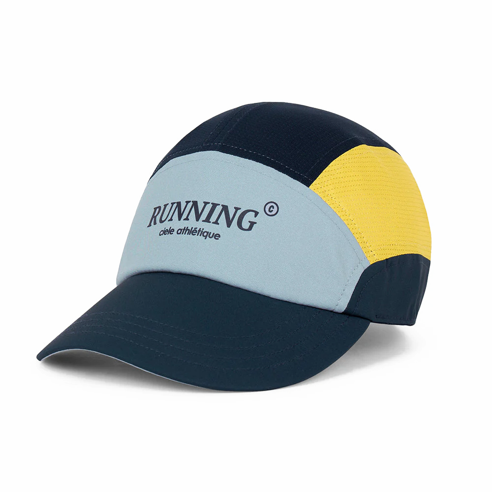 Mũ Chạy Bộ Ciele FSTCapSC - Comp - RunningC - Chambray - Sulfur - S/M