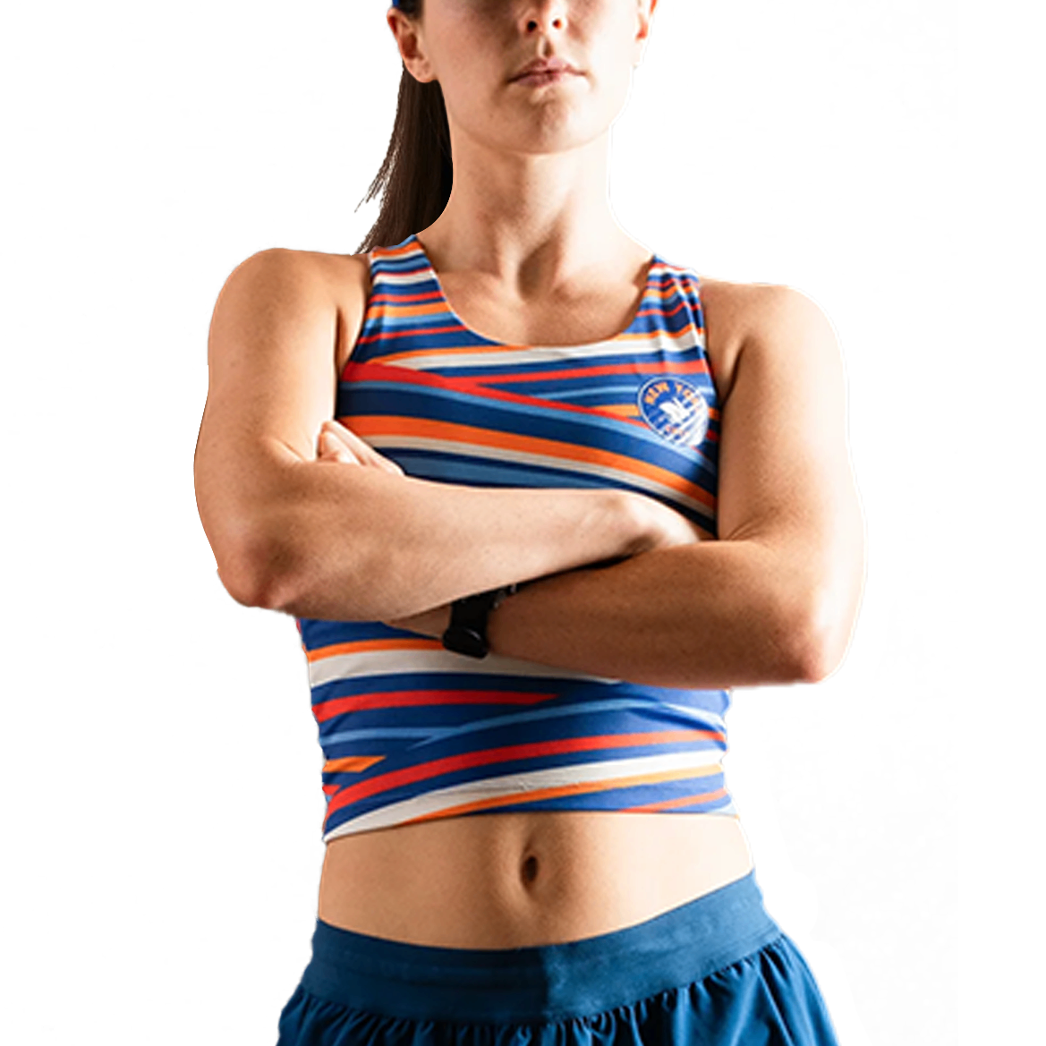 Áo Bra Chạy Bộ Nữ Rabbit Crusher Pocket Crop - Marina