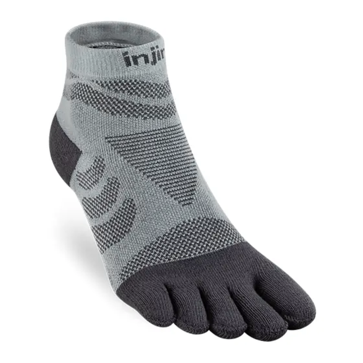 Tất Xỏ Ngón Nữ Injinji Ultra Run Mini Crew - Slate