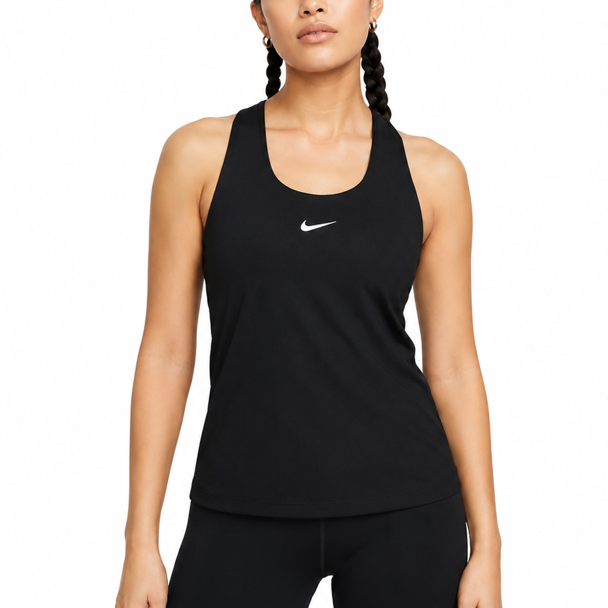 Áo Bra Chạy Bộ NIKE Swoosh Medium-support Padded Sports Bra Tank - Black