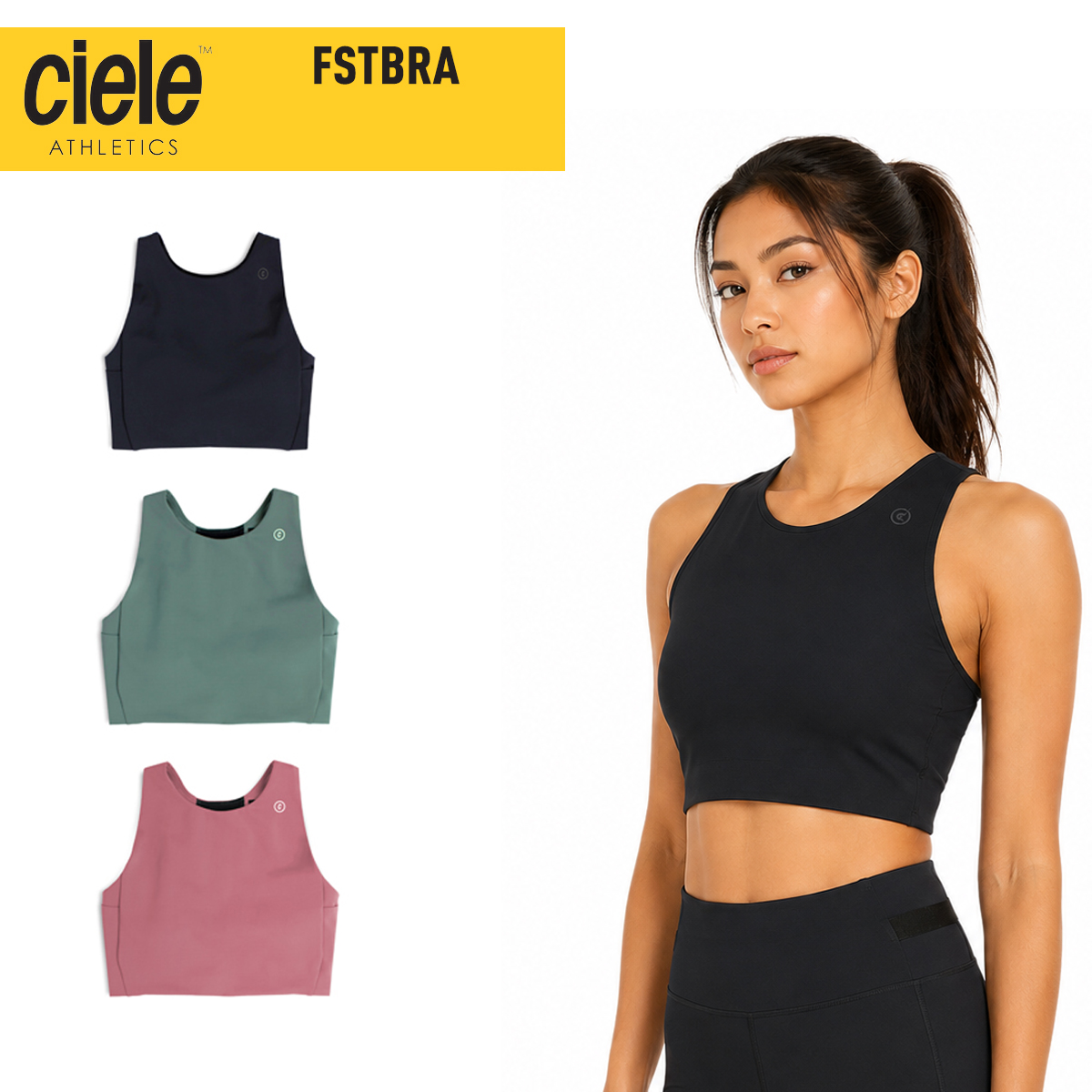 Áo Bra Chạy Bộ Nữ Ciele FST Bra