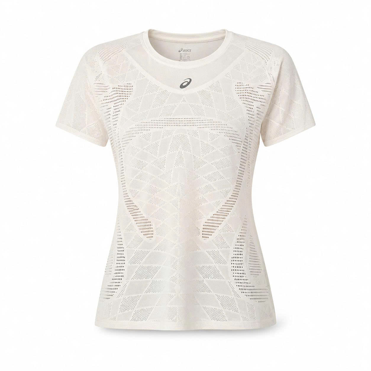 Áo Chạy Bộ Nữ Asics Metarun SS Top - Cream