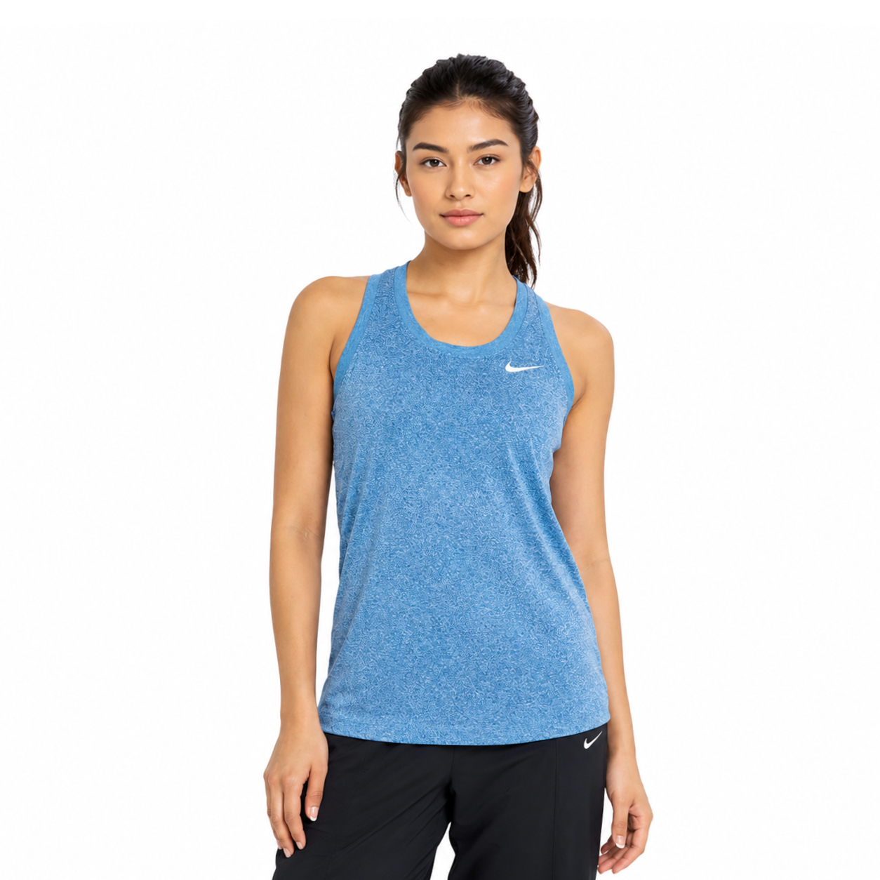 Áo Chạy Bộ Nữ Nike Racerback Tank Top - Industrial Blue