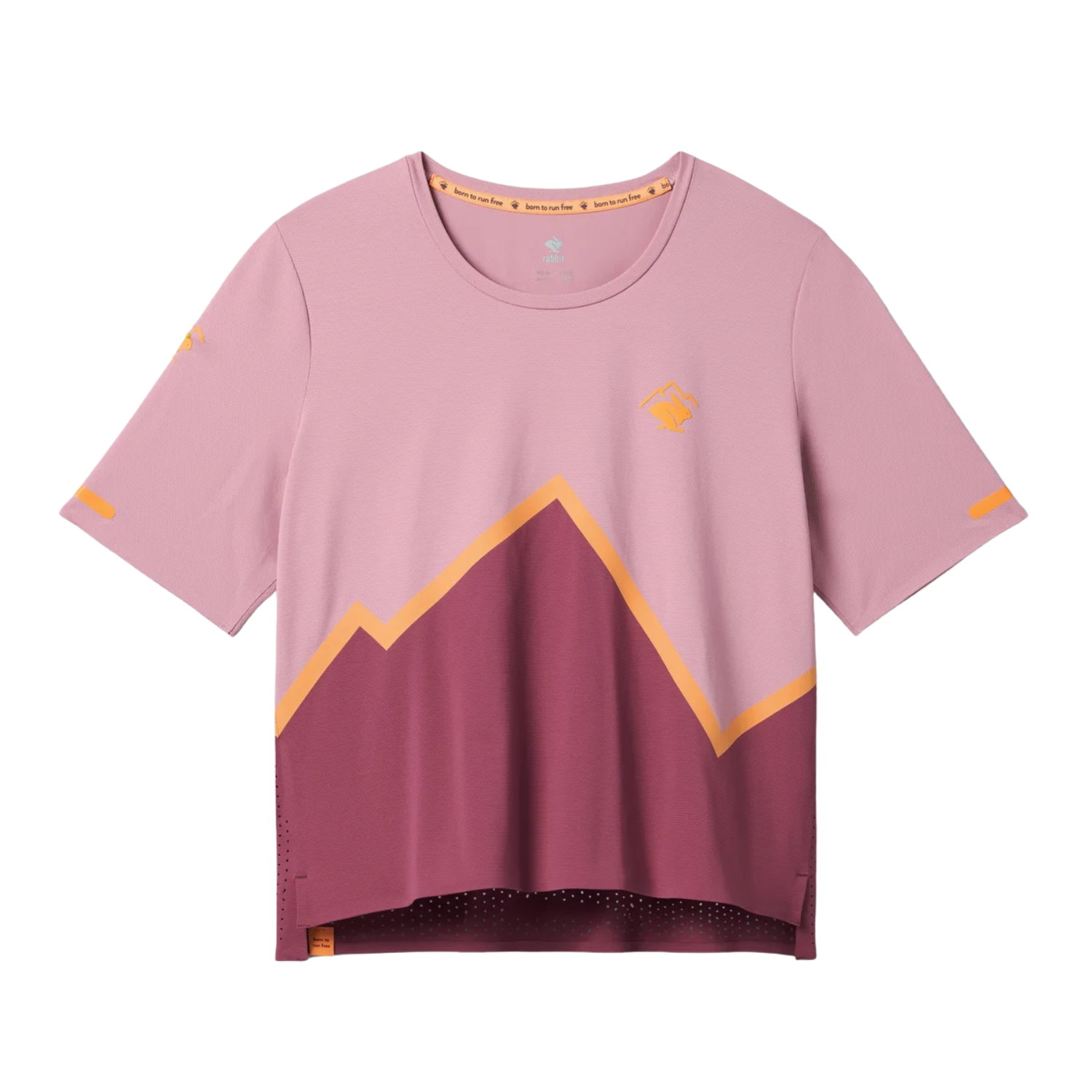 Áo Chạy Bộ Nữ Rabbit Fastrock Tee SS - Foxglove