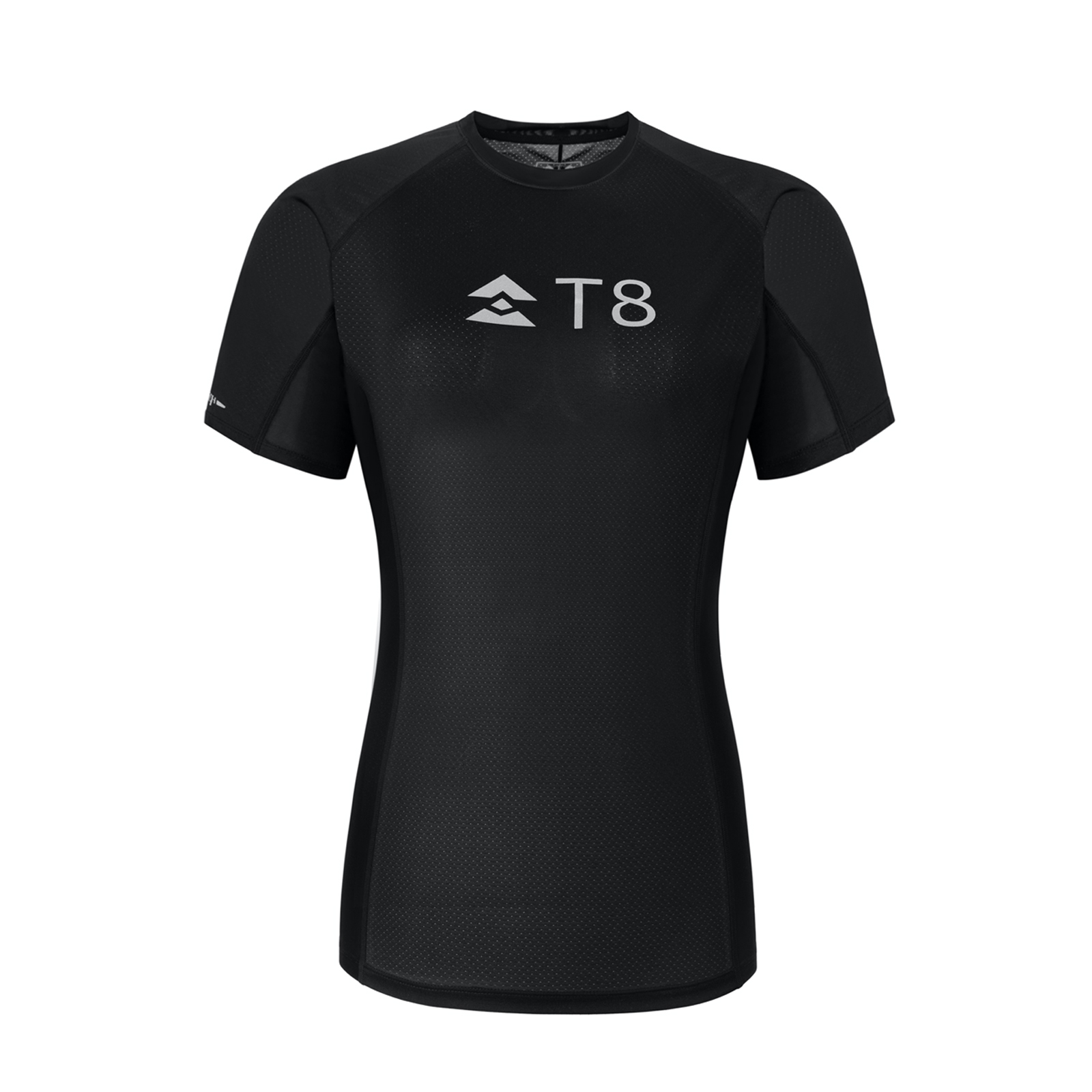 Áo Chạy Bộ Nữ T8 Iced Tee Women - Pure Black VS2