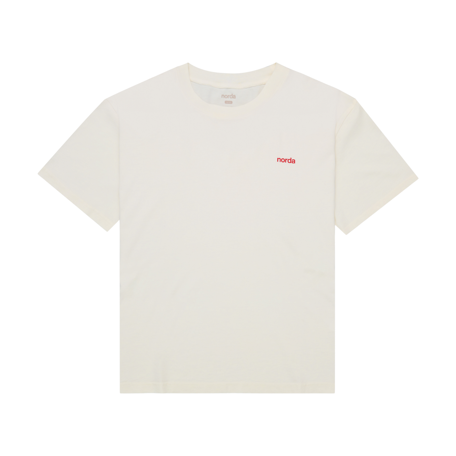 Áo Chạy Bộ Unisex Norda Logo Tee - Off White