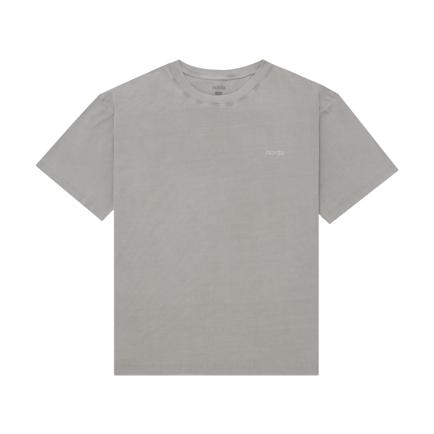 Áo Chạy Bộ Unisex Norda Logo Tee - Stone
