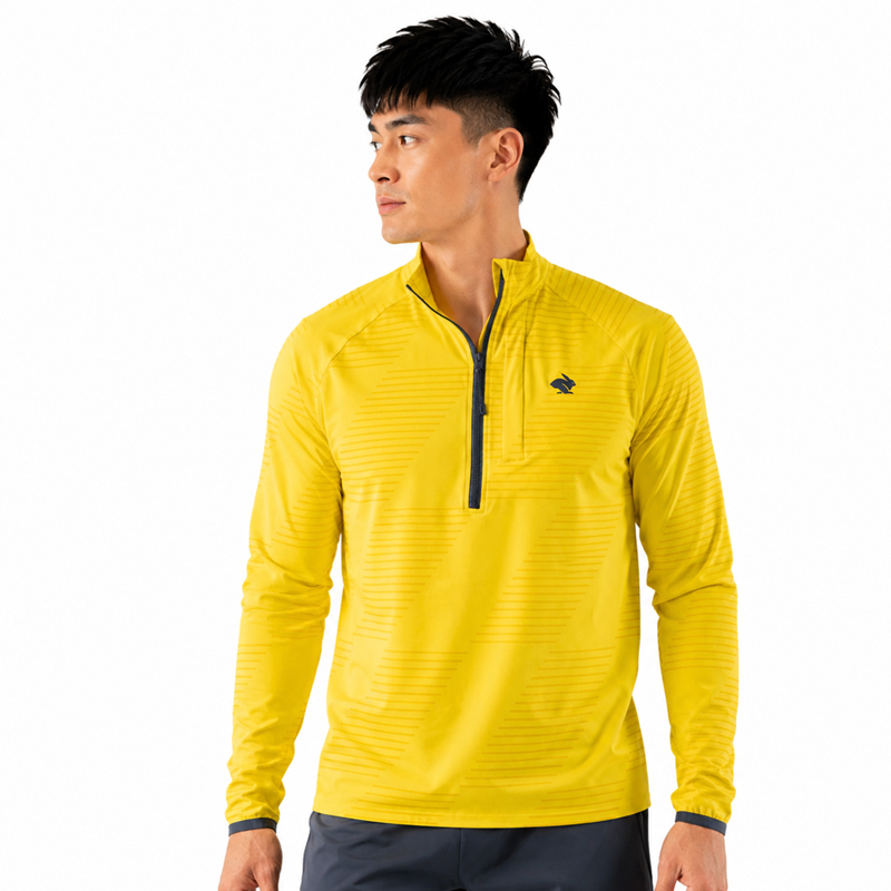 Áo Khoác Gió Chạy Bộ Nam Rabbit Swish Pullover 2.0 - Blazing Yellow