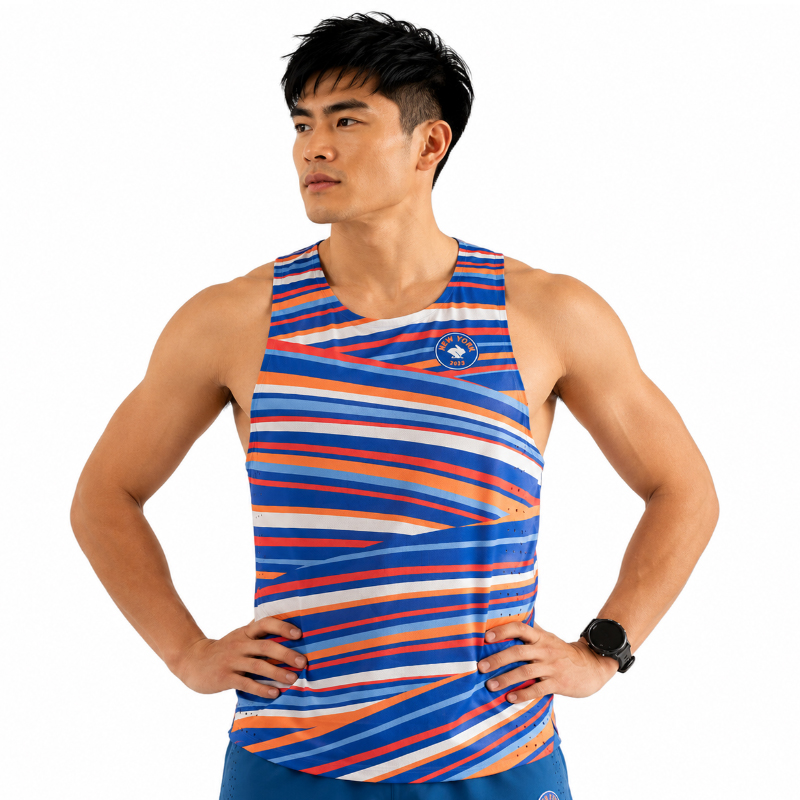 Áo Singlet Chạy Bộ Nam Rabbit Go Time - Marina