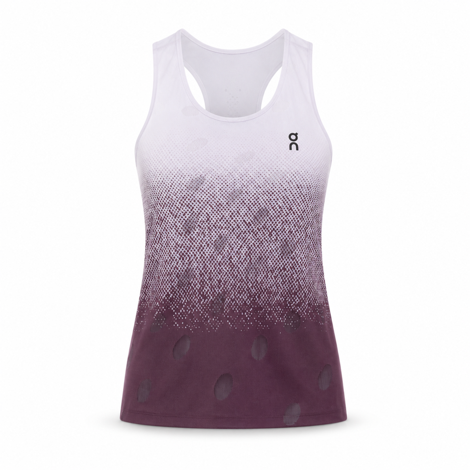 Áo Singlet Chạy Bộ Nữ On Running Zero Tank Breathe - Foxglove/White