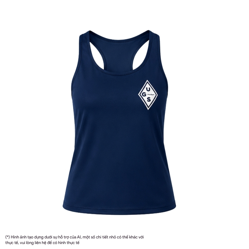 Áo Singlet Chạy Bộ Nữ Uglow UGS Vest - Dark Blue