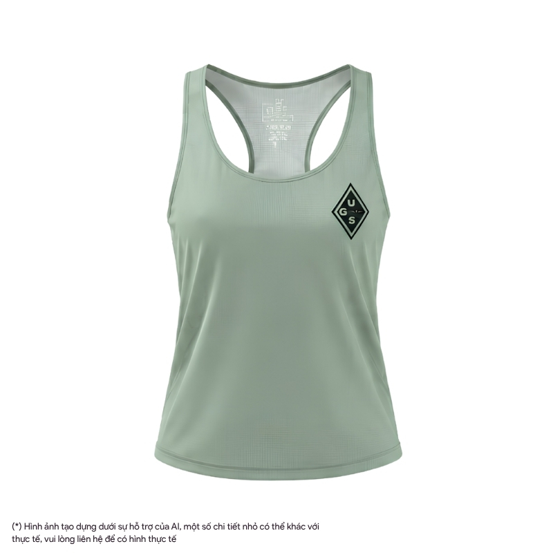 Áo Singlet Chạy Bộ Nữ Uglow UGS Vest - Mist Green