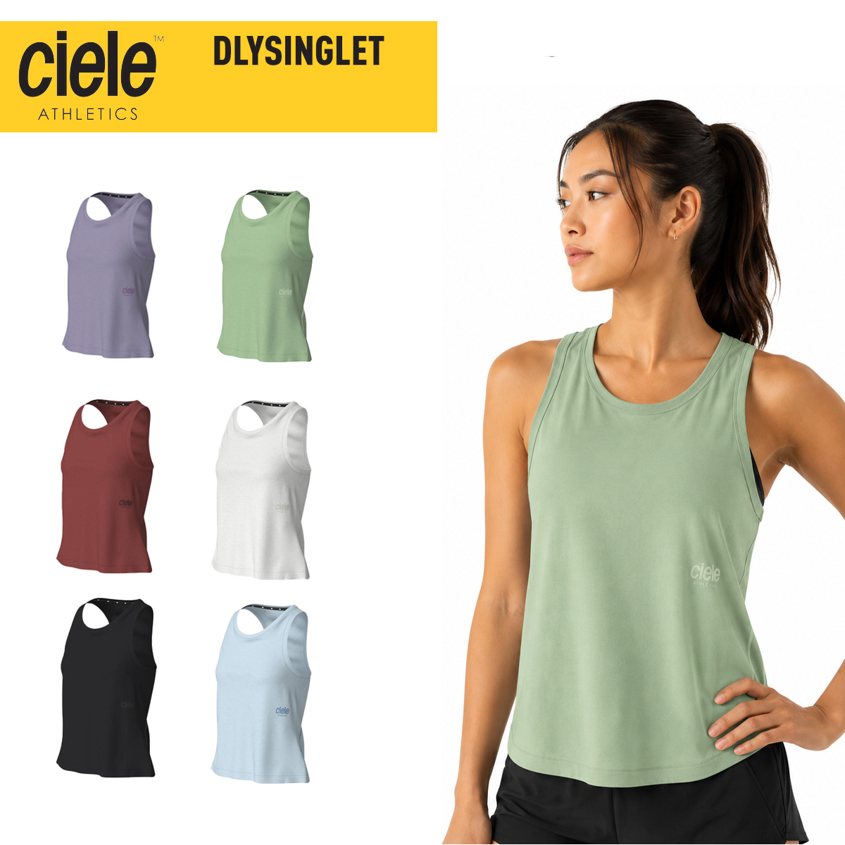 Áo chạy bộ Nữ CIELE DLYSinglet