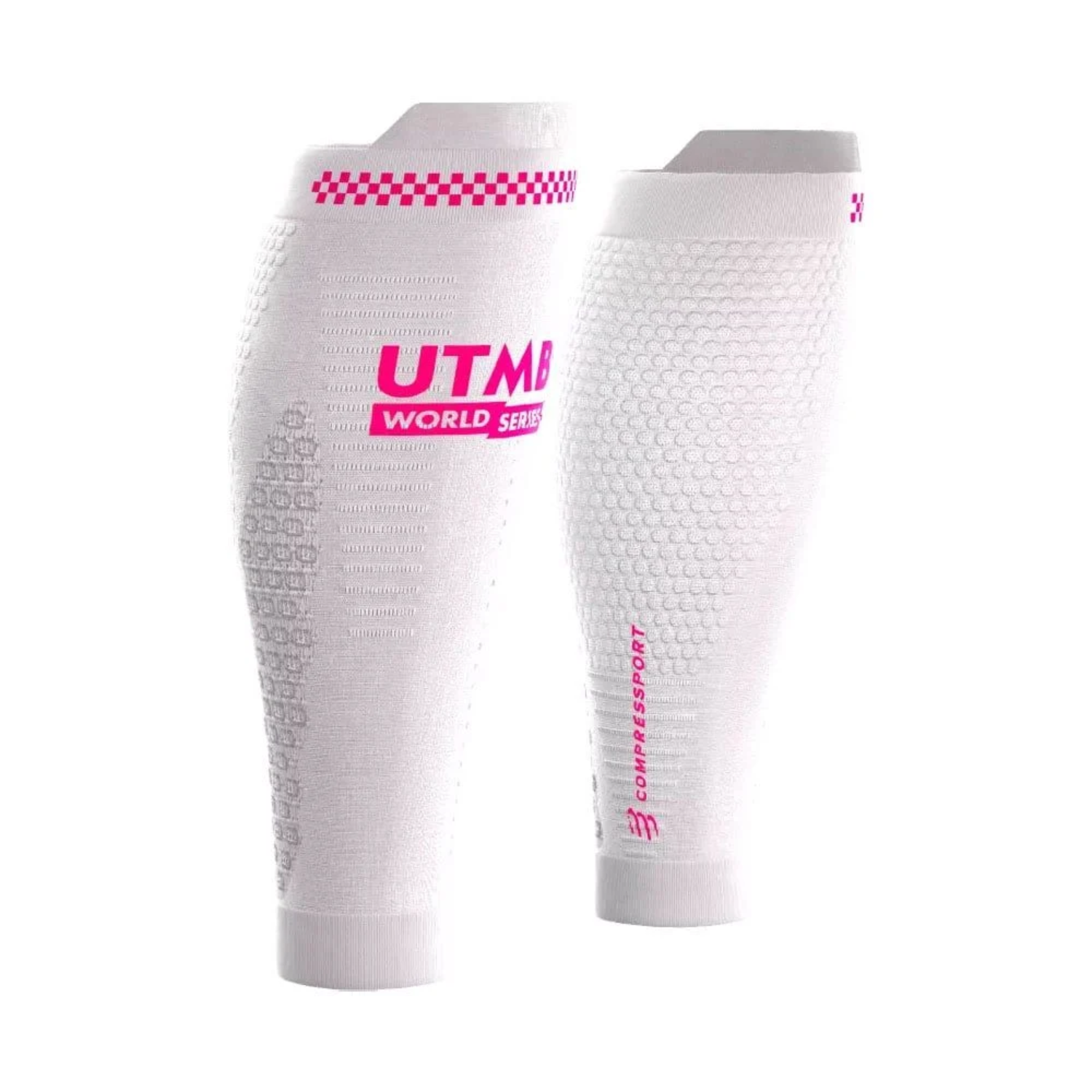 Bó Calf Chân Compressport R2 3.0 - UTMB 2026 - L1 - White