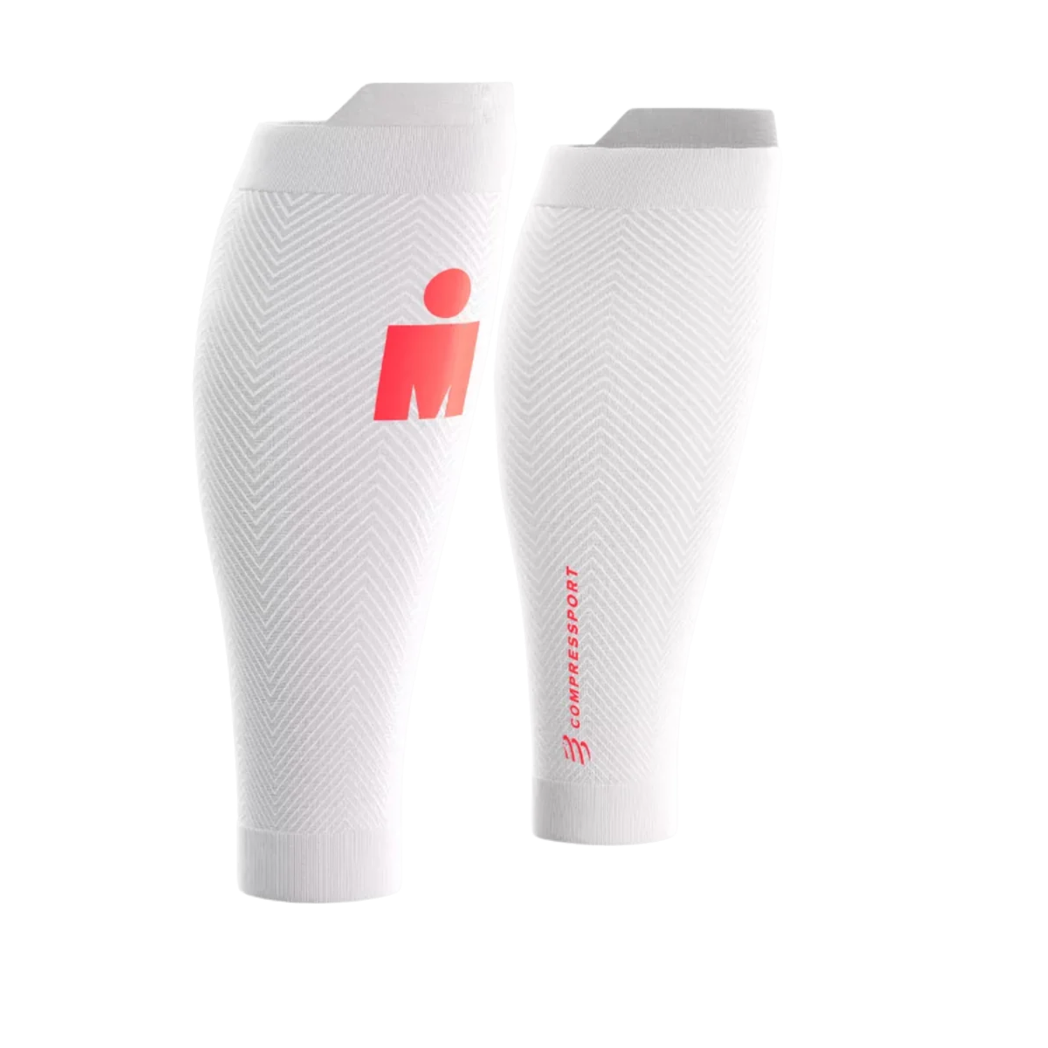 Bó Calf Chân Compressport R2 Oxygen - Ironman 2026 - L1 - White/Neon Red