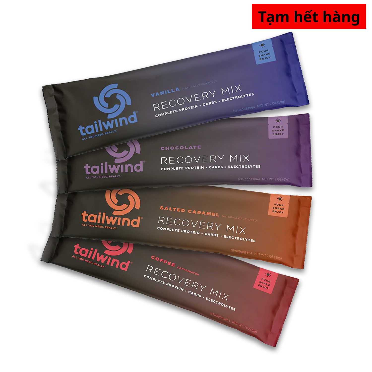 Bột Hồi Phục Tailwind Rebuild Recovery Mix 1 Serving