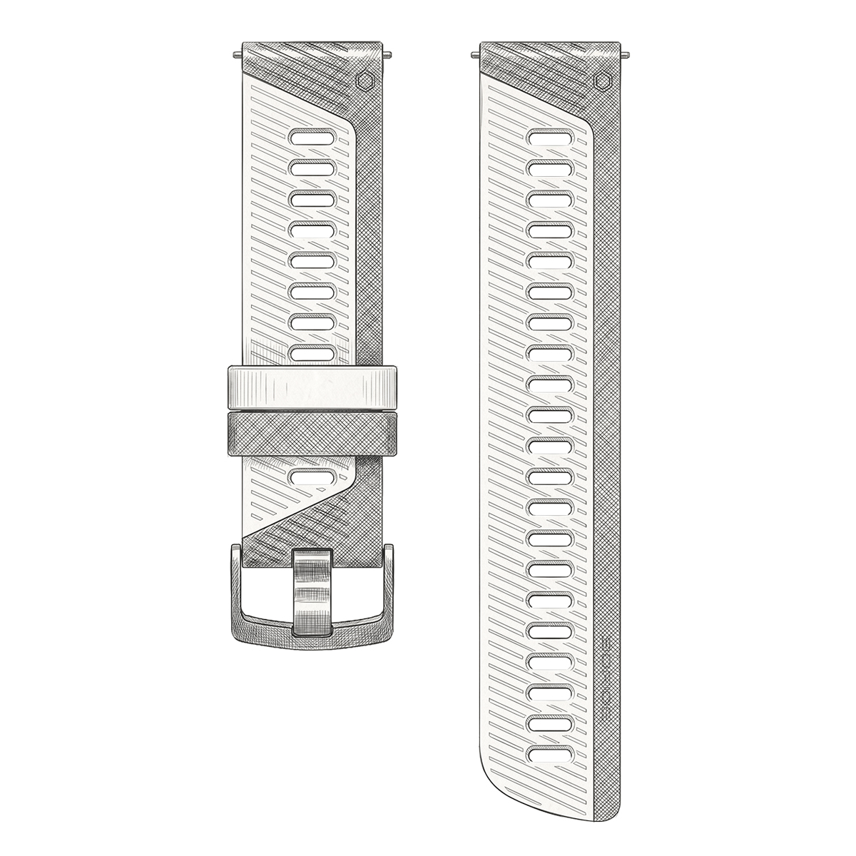 Dây Đồng Hồ COROS - 22mm - Silicone